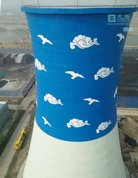 玻璃钢烟囱制作安装技术措施