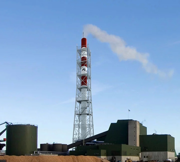 <strong><font color='99FFF8'>玻璃钢烟囱与不锈钢烟囱</font></strong>