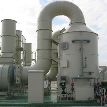 <strong><font color='2B0AFF'>玻璃钢酸雾净化塔的工作原理</font></strong>